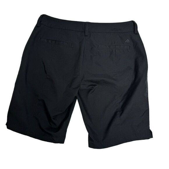 Adidas black climalite Bermuda golf shorts size 10 - Picture 2 of 11